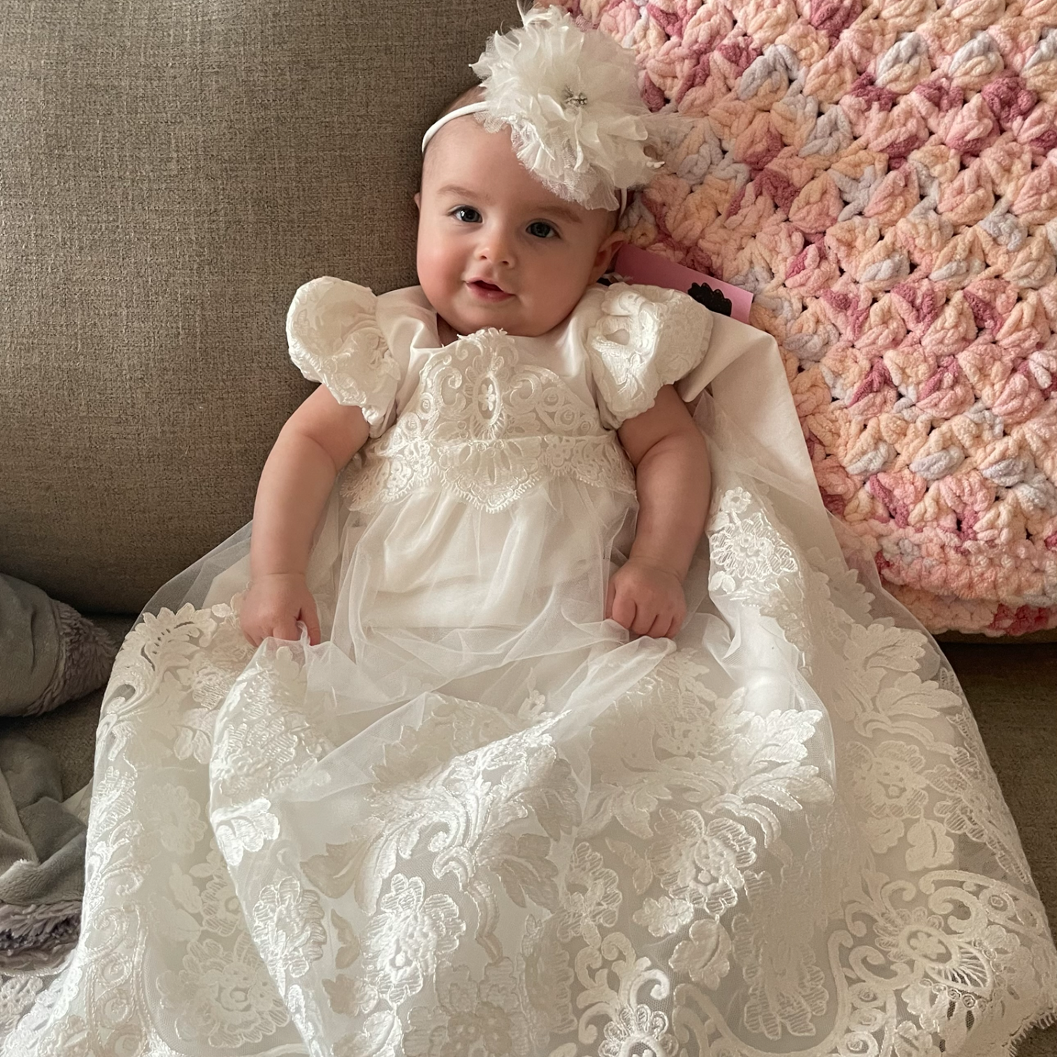Ivory Lace Gown